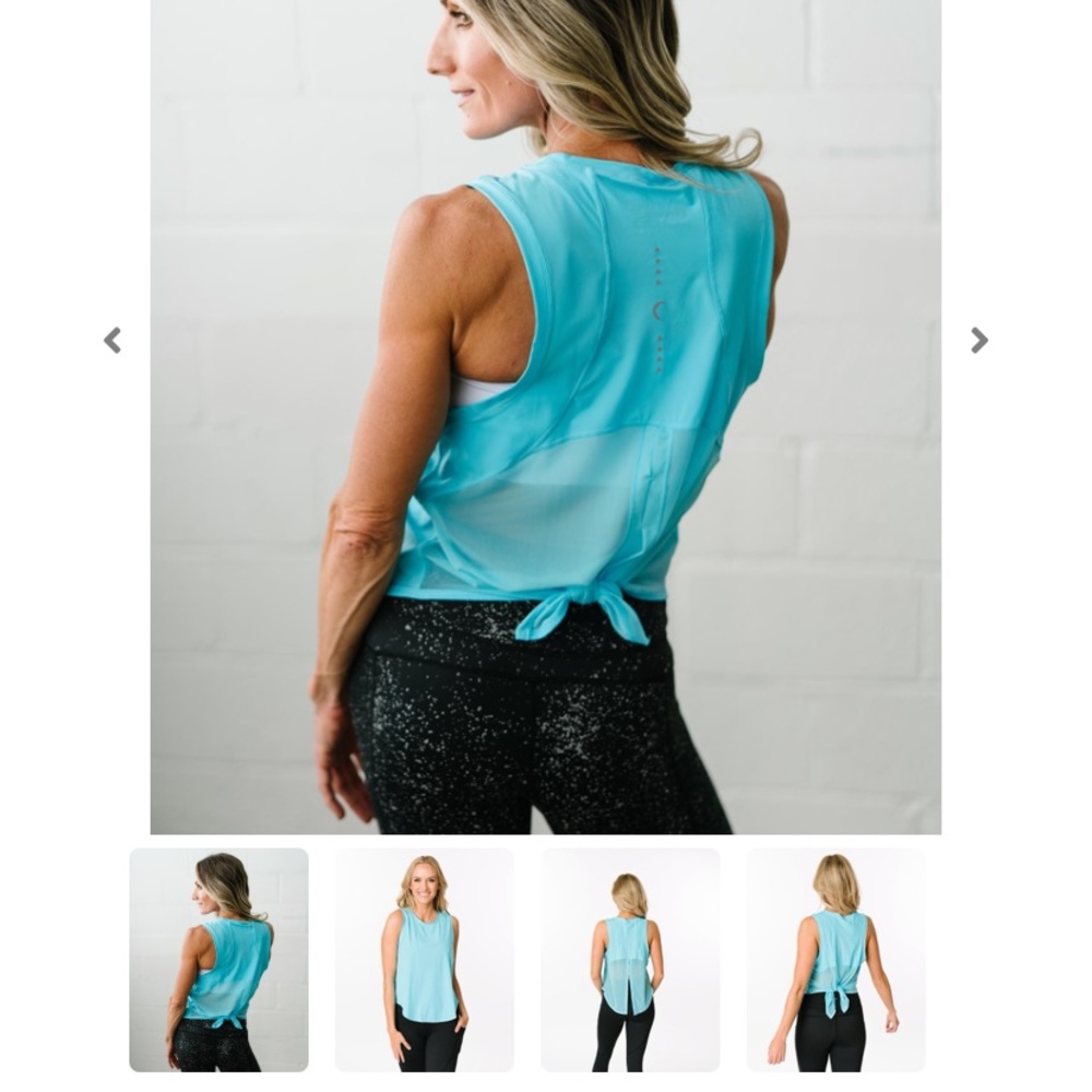 Two Zyia mesh panel tanks